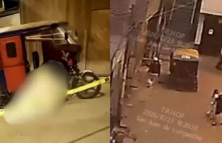 Asesinan a mototaxista en SJL