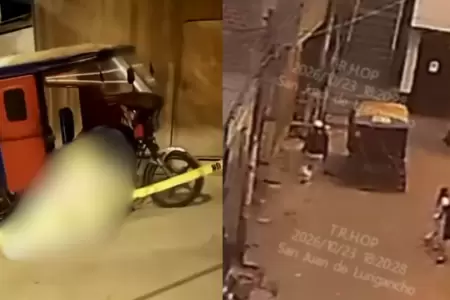 Asesinan a mototaxista en SJL