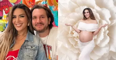 Jean Paul Gabuteau reacciona al nacimiento de su segundo hijo con Silvia Cornejo