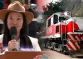Keiko Fujimori anuncia continuidad del Tren Macho Huancayo-Huancavelica: "Tenemos que habilitar m�s de 120 km"