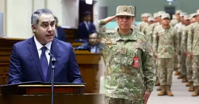 Tras la aprobaci�n de facultades las Fuerzas Armadas tendr�n respaldo jur�dico.