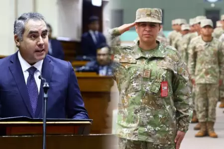 Tras la aprobaci�n de facultades las Fuerzas Armadas tendr�n respaldo jur�dico.