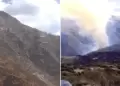 Alerta en Apur�mac: incendio forestal se reactiva en confluencia del R�o Grande y Vilcabamba