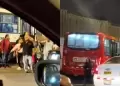Nuevo ataque al transporte p�blico en SJM: balean a chofer de bus de El Tri�ngulo en plena avenida Los H�roes