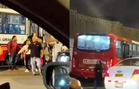 Balean a chofer de bus de El Tri�ngulo