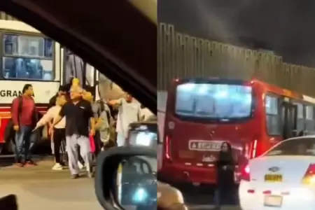 Balean a chofer de bus de El Tri�ngulo