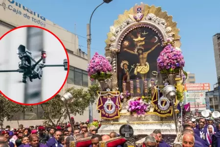Drones y m�s de mil trabajadores resguardar�n procesi�n del 28 de octubre