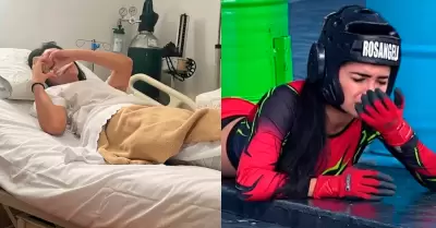 La chica reality se recupera tras cirug�a nasal.