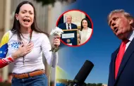 Donald Trump espera que Mar�a Corina Machado est� a salvo tras volver a Venezuela: "Es una mujer muy agradable"
