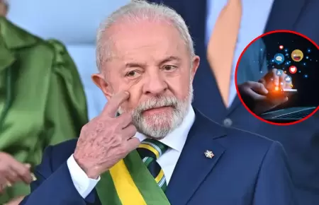Lula da Silva anuncia regulaci�n de redes sociales