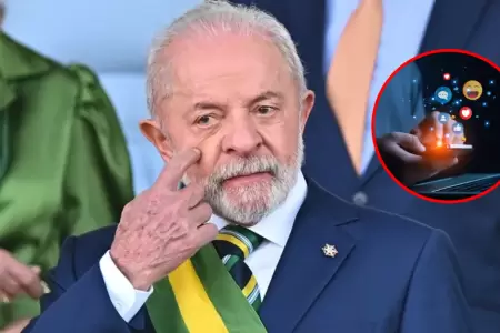 Lula da Silva anuncia regulaci�n de redes sociales