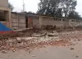 Colapsa pared del colegio Jos� Carlos Mari�tegui en VES: padres de familia exigen soluciones