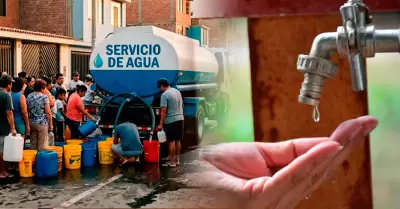 Corte de agua, seg�n Sedapal.