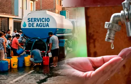 Corte de agua, seg�n Sedapal.