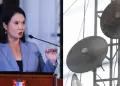 Keiko Fujimori inicia operativo contra antenas en penales: "Con orden judicial se est� entrando"