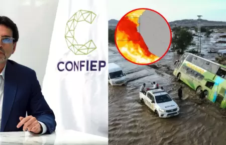 Confiep alerta que efecto del fen�meno El Ni�o afectar� a miles de peruanos
