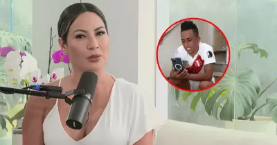 Pamela L�pez revela como coqueteaba Christian Cueva con otras mujeres
