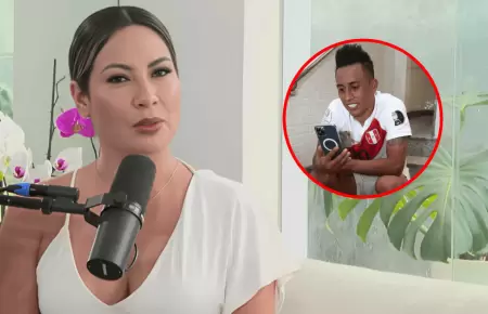 Pamela L�pez revela como coqueteaba Christian Cueva con otras mujeres