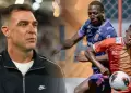 El DT de Alianza Lima pas� por un momento tenso.