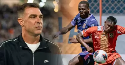 El DT de Alianza Lima pas� por un momento tenso.