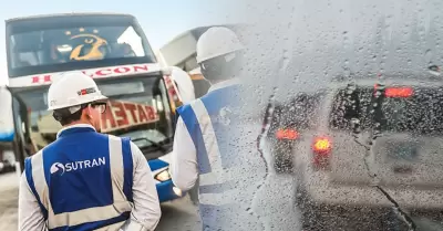 Sutran emiti� medidas preventivas.