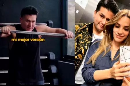 Deyvis Orosco muestra su nueva imagen.