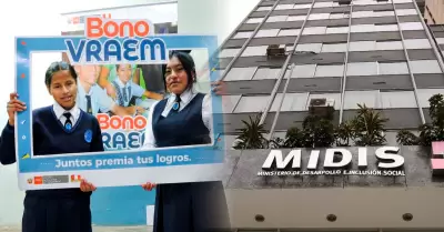 Escolares del VRAEM recibir�n incentivo econ�mico extraordinario del Midis.