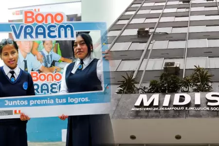 Escolares del VRAEM recibir�n incentivo econ�mico extraordinario del Midis.