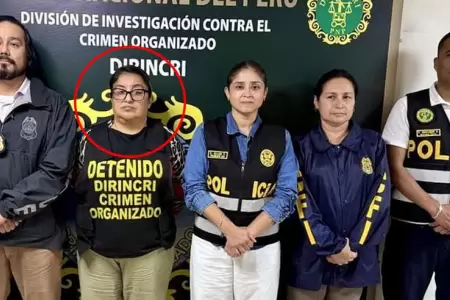 Polic�a captura a peruana solicitada por EE. UU.