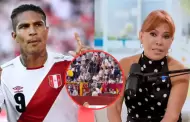Paolo Guerrero y Magaly Medina coincidieron en la Plaza de Acho: �qu� dijo el futbolista al respecto?