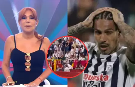 Magaly minimiza la presencia de Paolo Guerrero en la Plaza de Acho