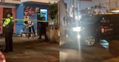 Asesinan a hombre frente a una tienda en el Callao