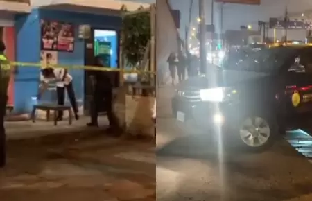 Asesinan a hombre frente a una tienda en el Callao
