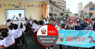 Paro del SUTEP este 29 de octubre