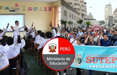 Paro del SUTEP este 29 de octubre