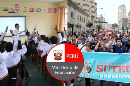 Paro del SUTEP este 29 de octubre