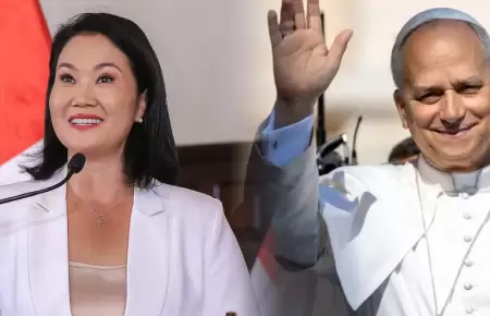 Presidenta resalta visita del papa Le�n XIV.