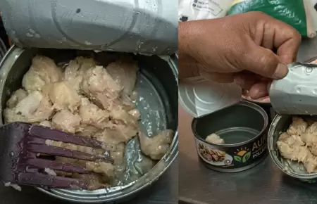 Alerta por caso de larvas en conservas de pollo para escolares en Tarma