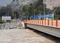 Vecinos de Chaclacayo denuncian que no se ha descolmatado parte del r�o R�mac y temen colapso de puente Huampan�