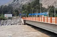 Vecinos de Chaclacayo denuncian que no se ha descolmatado parte del r�o R�mac y temen colapso de puente Huampan�