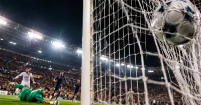 Partido de f�tbol de Champions