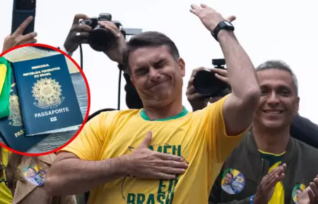 Brasil cancela los pasaportes de Fl�vio Bolsonaro y Argentina niega que haya ing