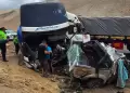 Arequipa: triple choque en la carretera Panamericana Sur deja 4 personas muertas y al menos 10 heridas
