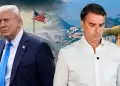 Fl�vio Bolsonaro buscar�a asilo pol�tico en Estados Unidos tras perder elecciones en Brasil, seg�n Sim�n Levy