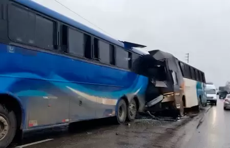 Cu�druple choque se registr� en Piura.