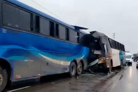 Cu�druple choque se registr� en Piura.