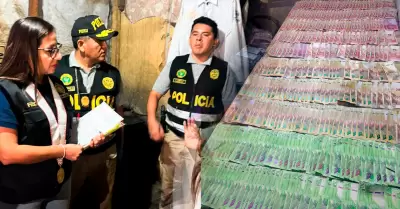 PNP y Fiscal�a lograron intervenir 12 inmuebles.