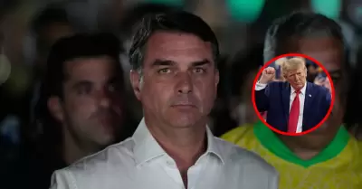 Estados Unidos entregar� visa a Fl�vio Bolsonaro y su familia.