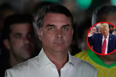 Estados Unidos entregar� visa a Fl�vio Bolsonaro y su familia.