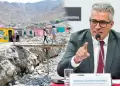 Ministro de Vivienda descarta reubicar a todas las familias que viven en quebradas ante llegada de El Ni�o